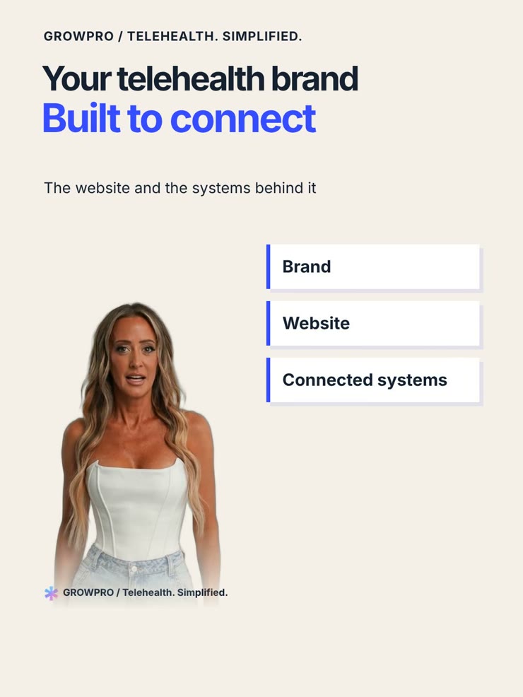 Your telehealth brand, built to connect. GrowPro reel