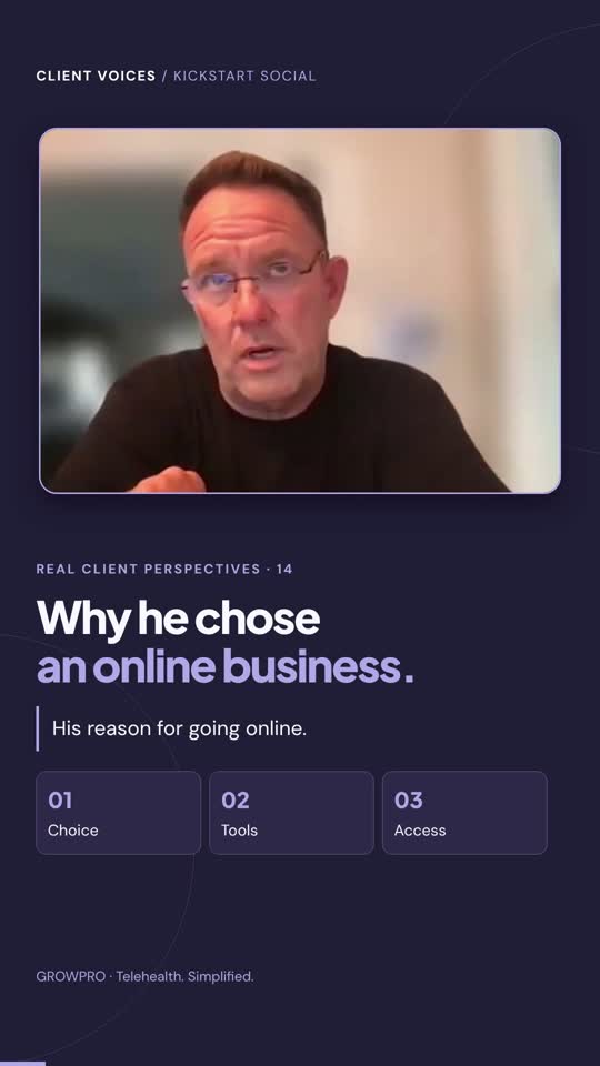 GrowPro founder testimonial